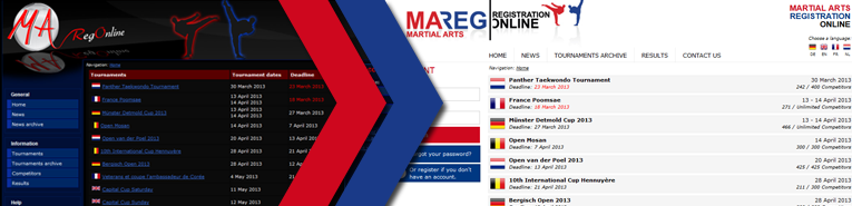 Martial Arts Registration Online
